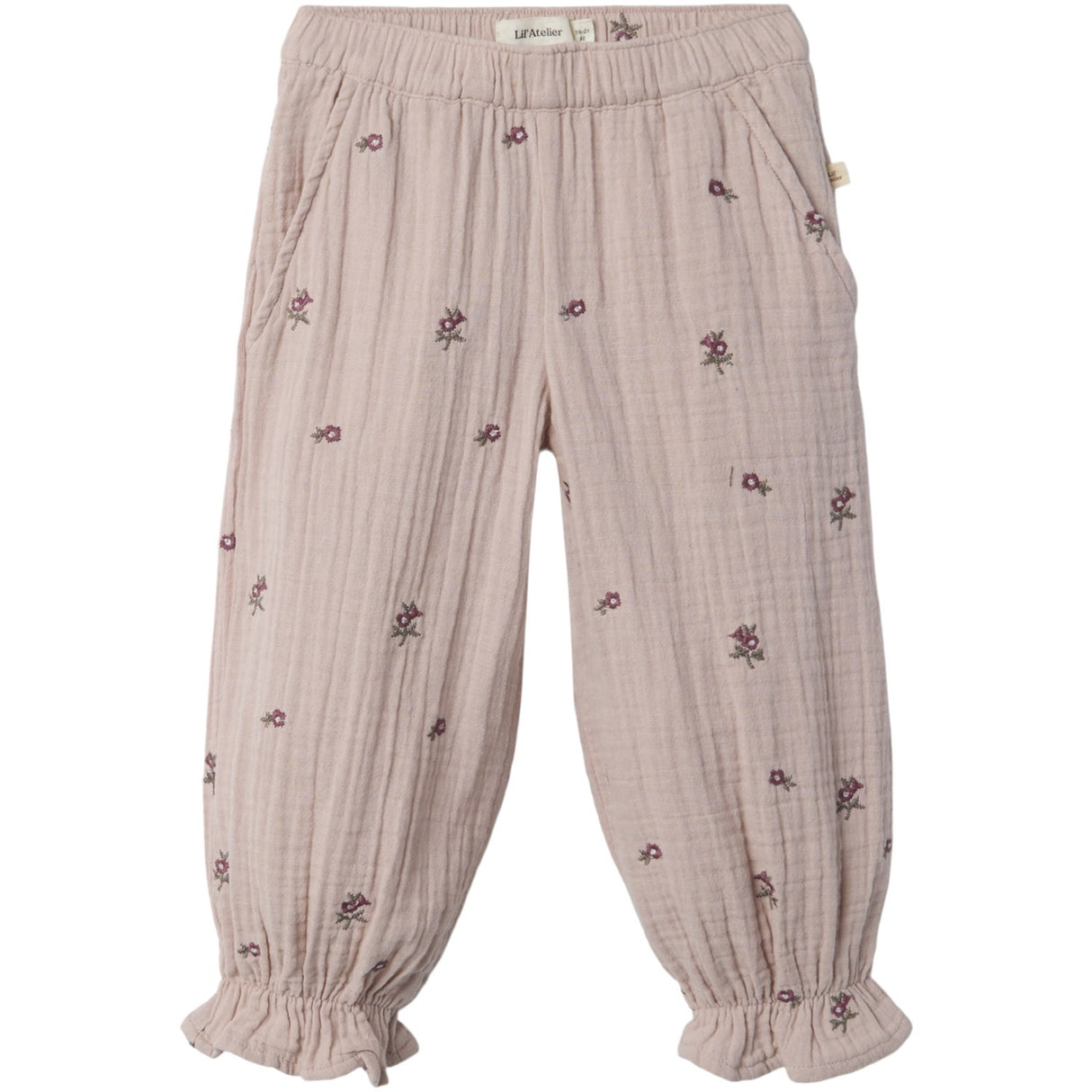 Lil'Atelier Shadow Gray Tamina Byxor