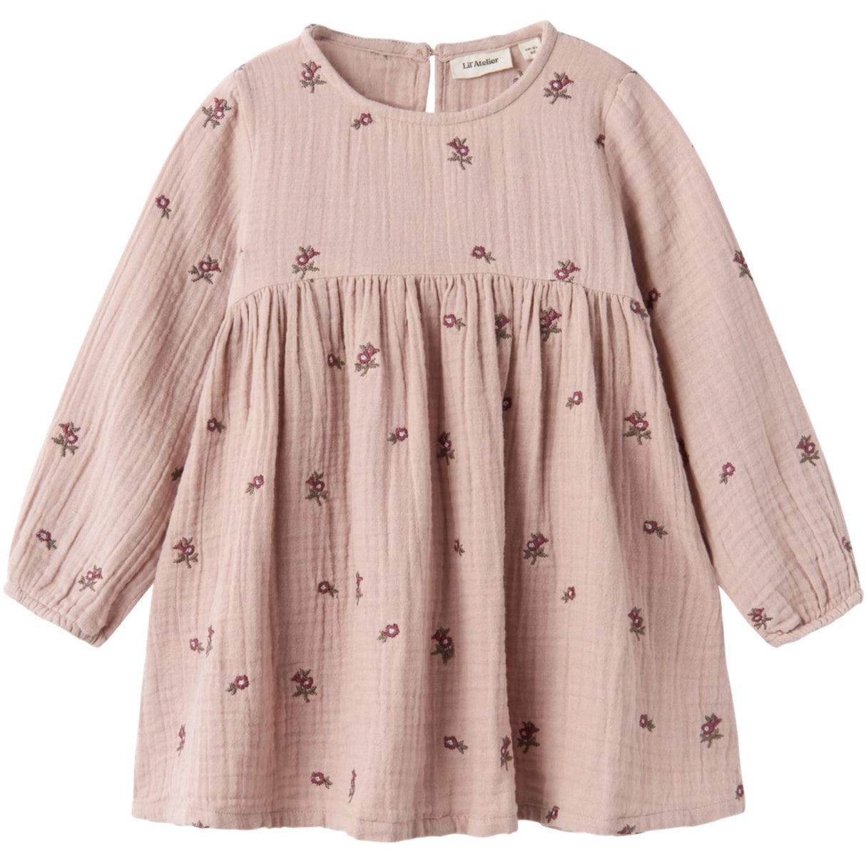 Lil'Atelier Shadow Gray Tamina Loose Klänning