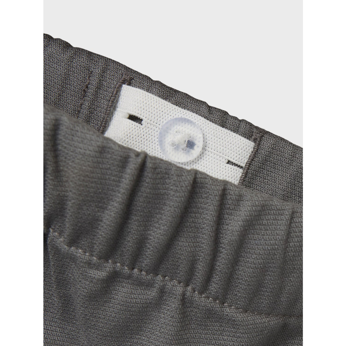 Lil'Atelier Pewter Ben Loose Twill Thady Byxor