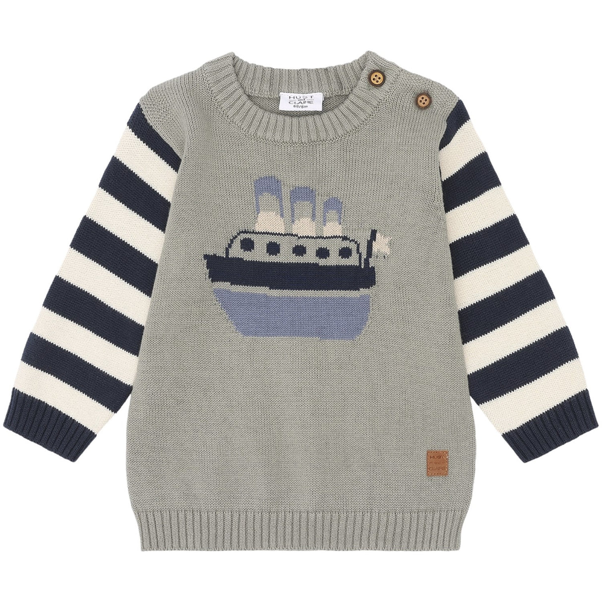 Hust & Claire Seagrass Pilou Pullover