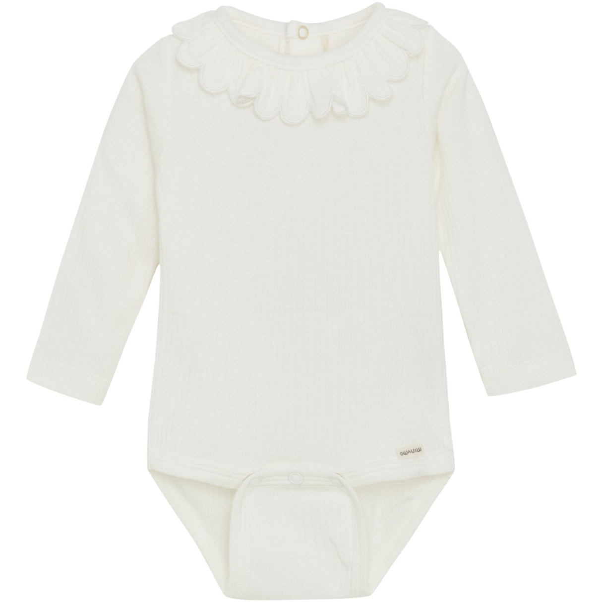 Minymo Marshmallow White Body Rib