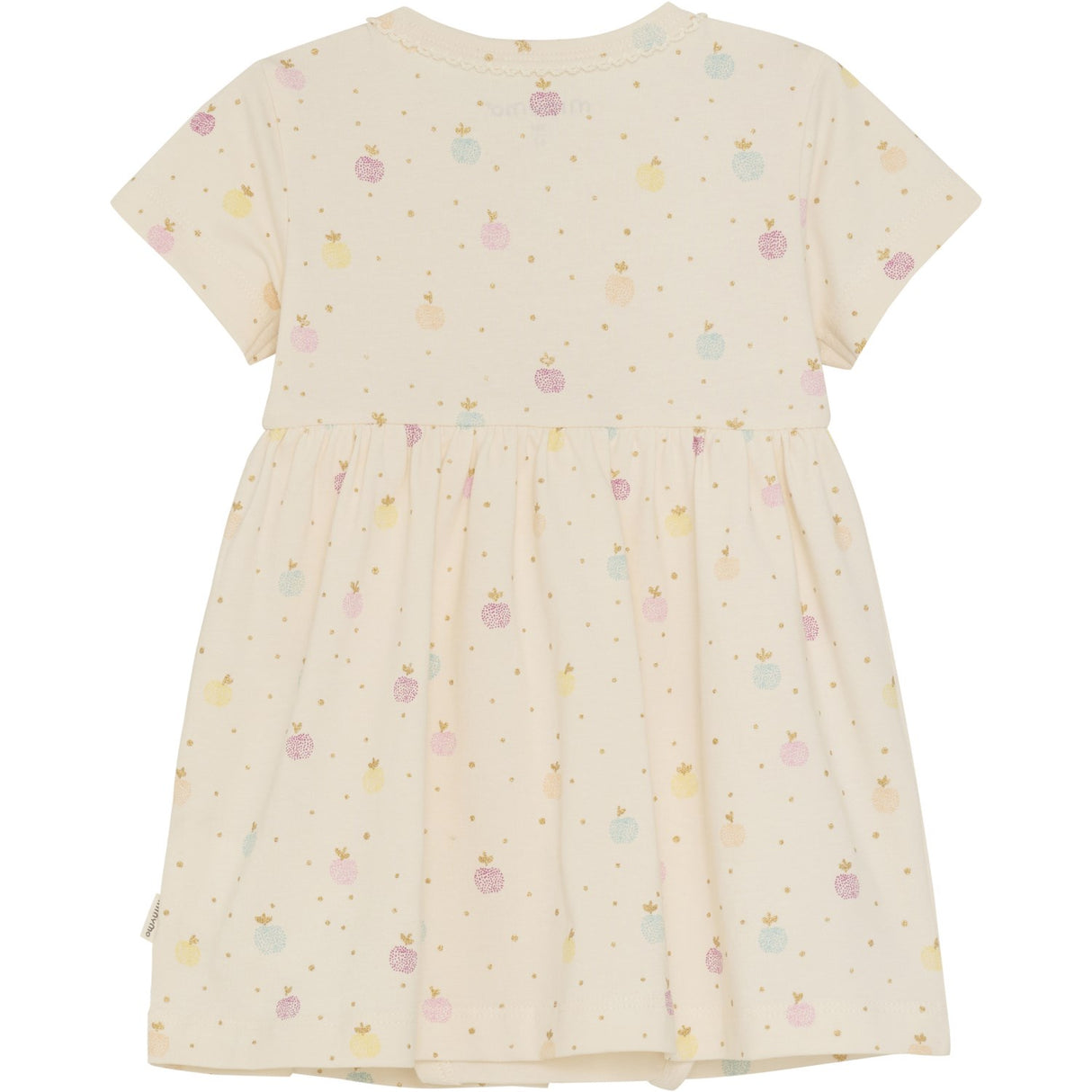 Minymo White Swan Body Klänning AOP