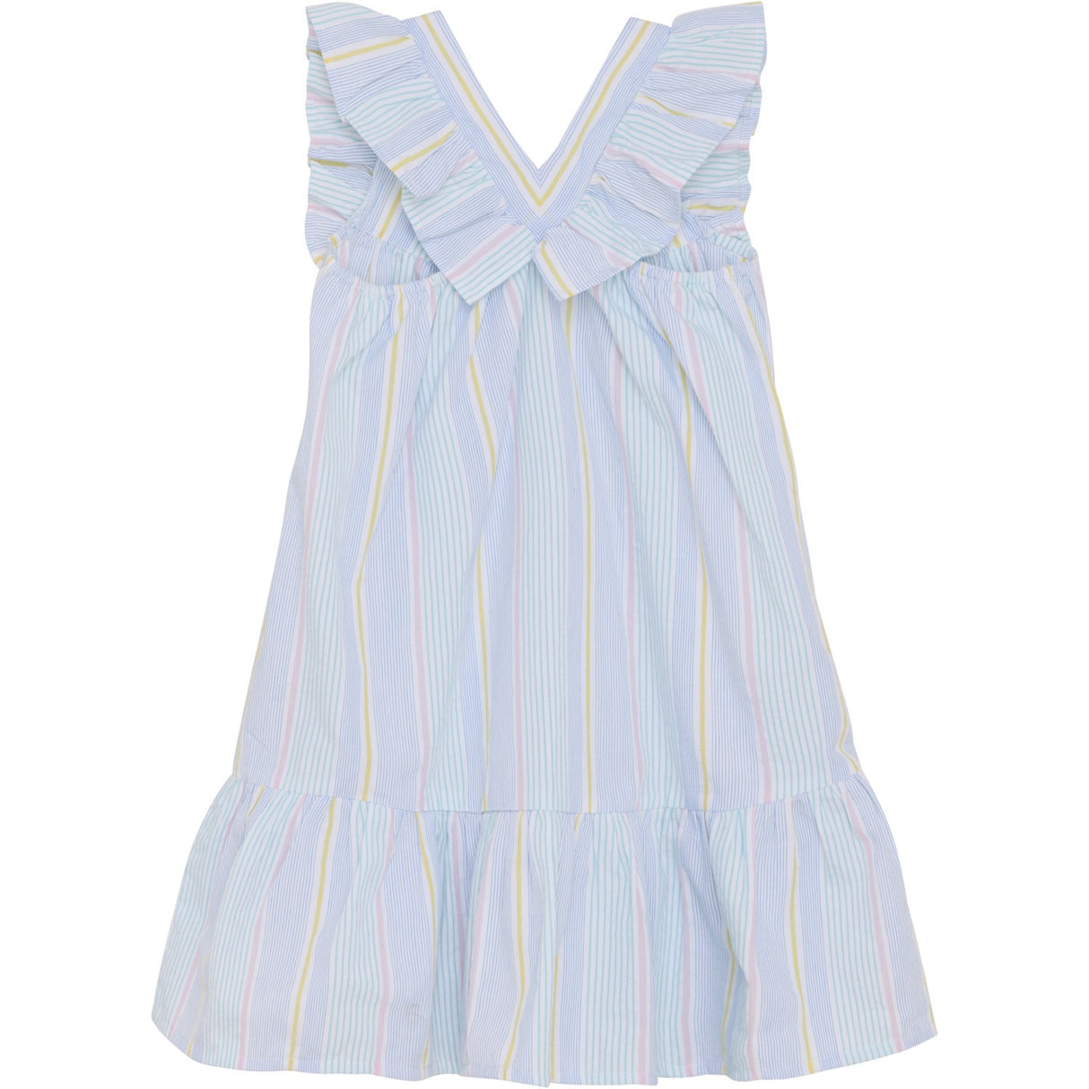 Minymo Wan Blue Klänning Seersucker