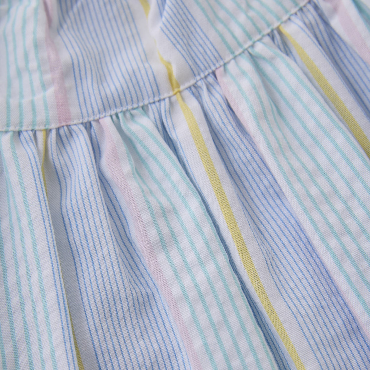 Minymo Wan Blue Klänning Seersucker