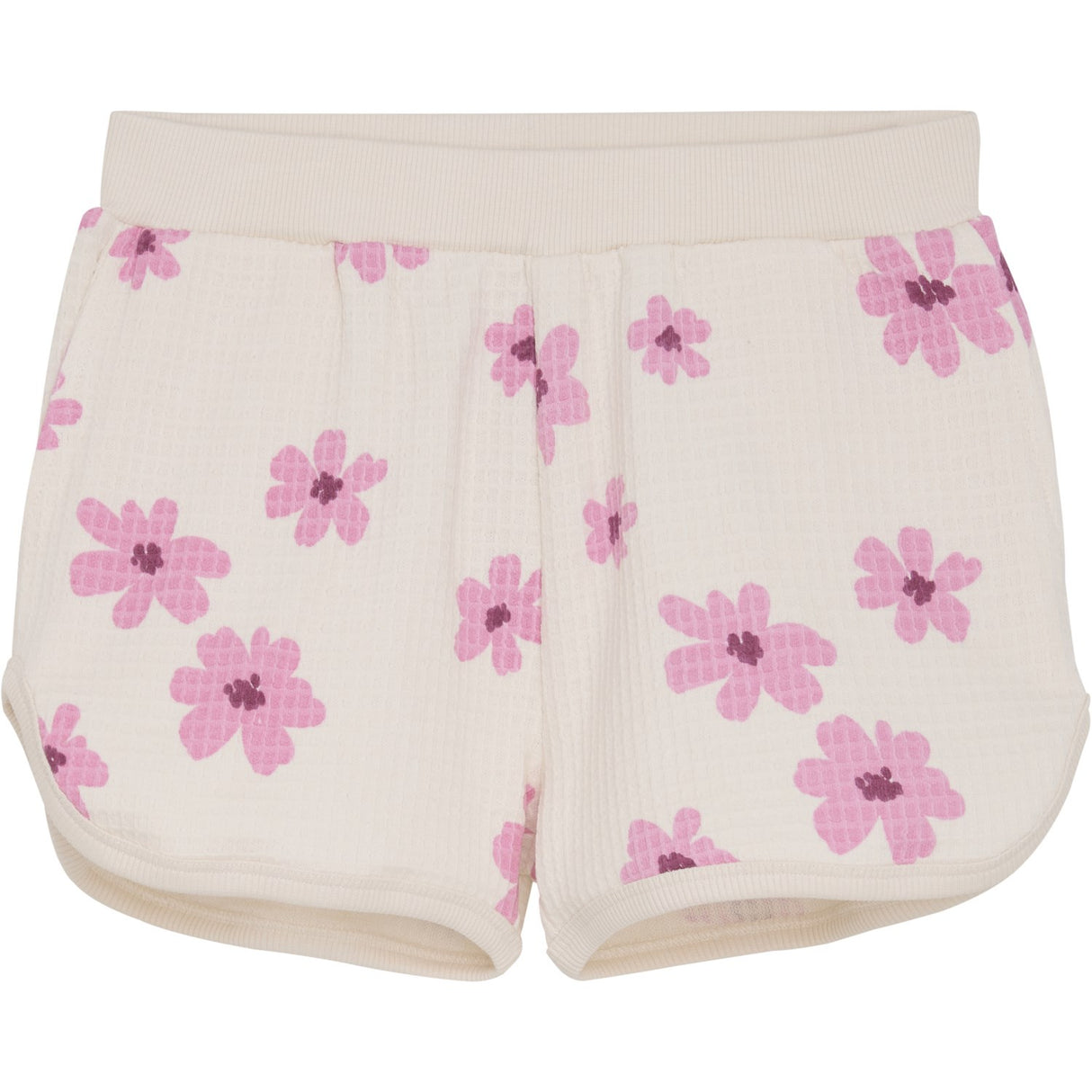 Minymo White Swan Sweat Shorts AOP