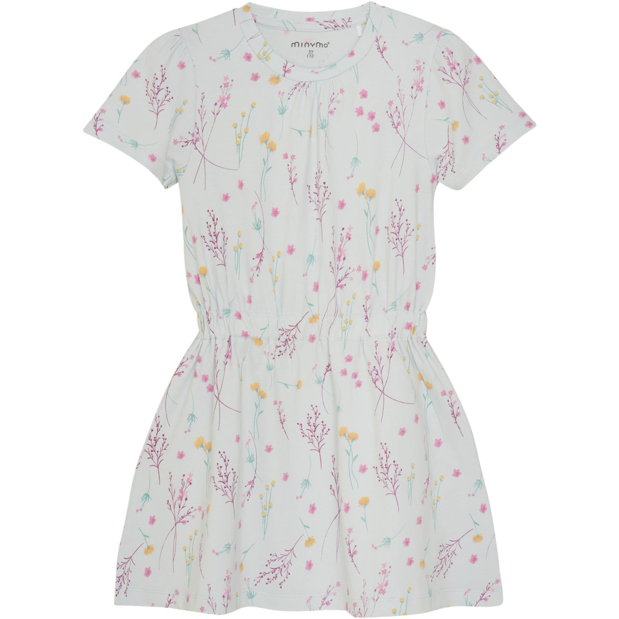 Minymo Wan Blue Klänning AOP