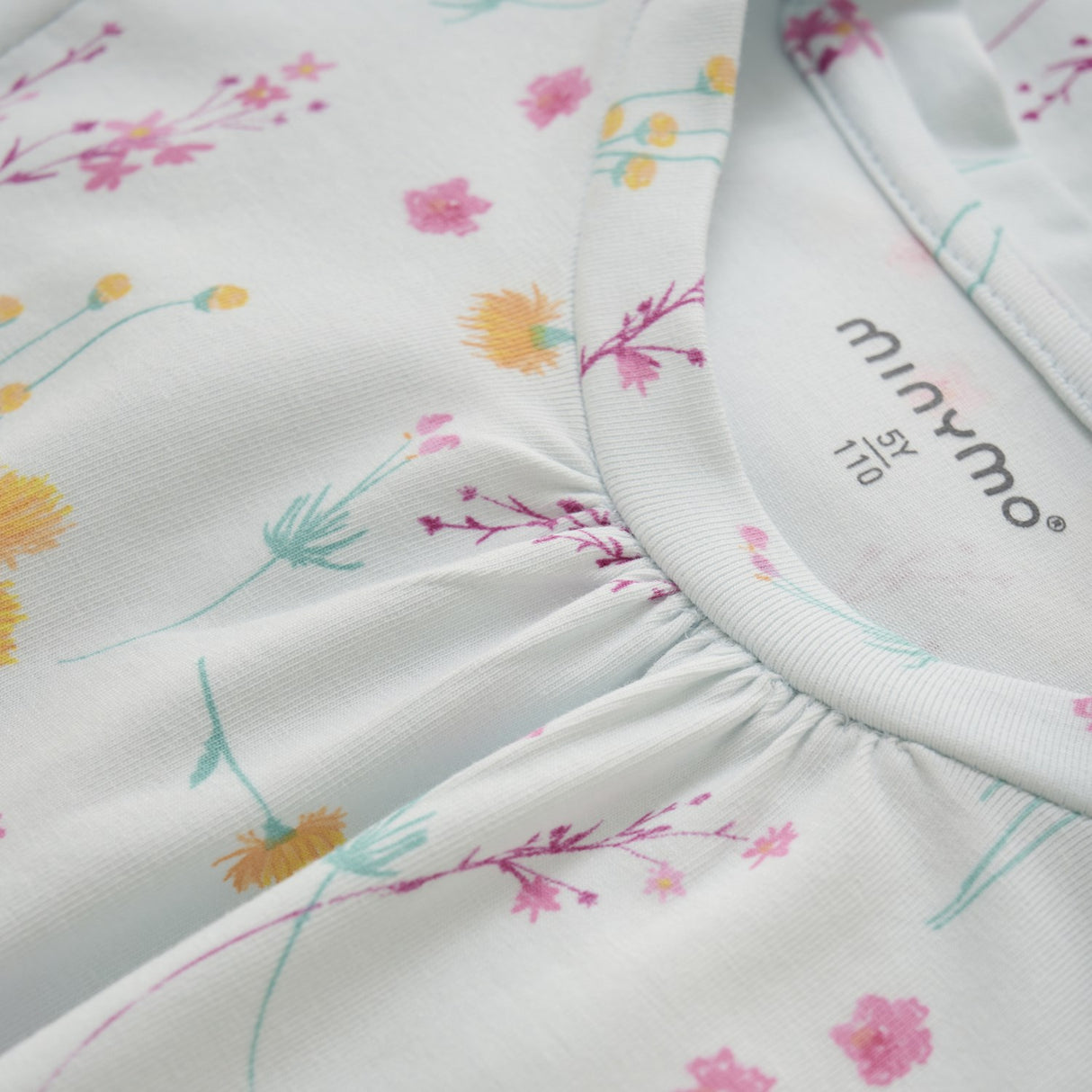 Minymo Wan Blue Klänning AOP