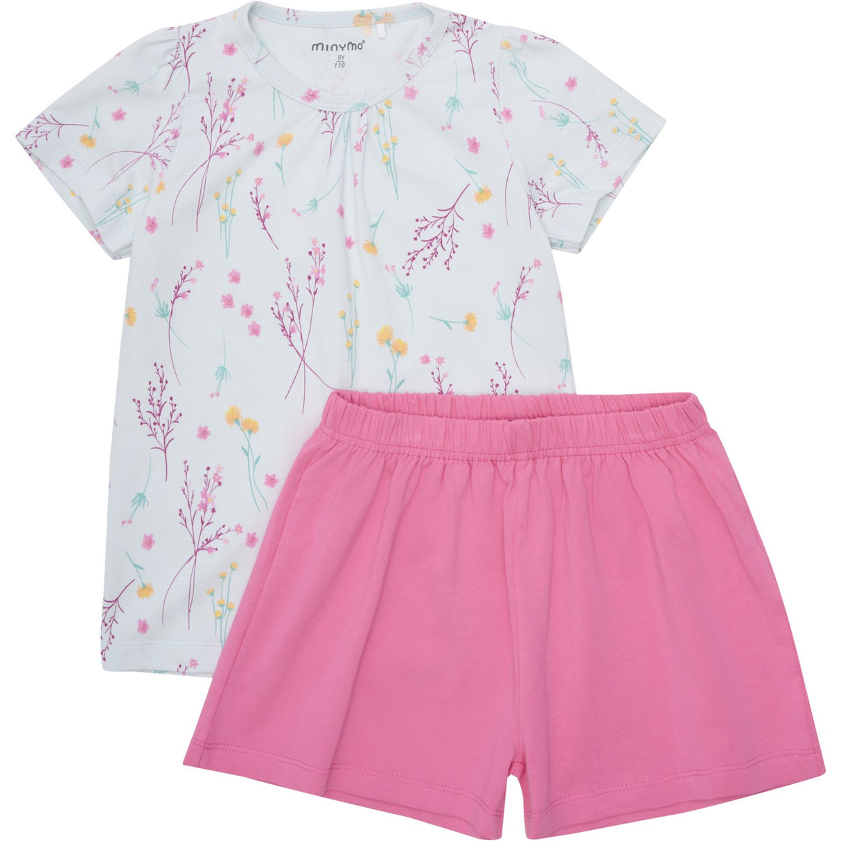 Minymo Wan Blue T-Shirt och Shorts Set AOP
