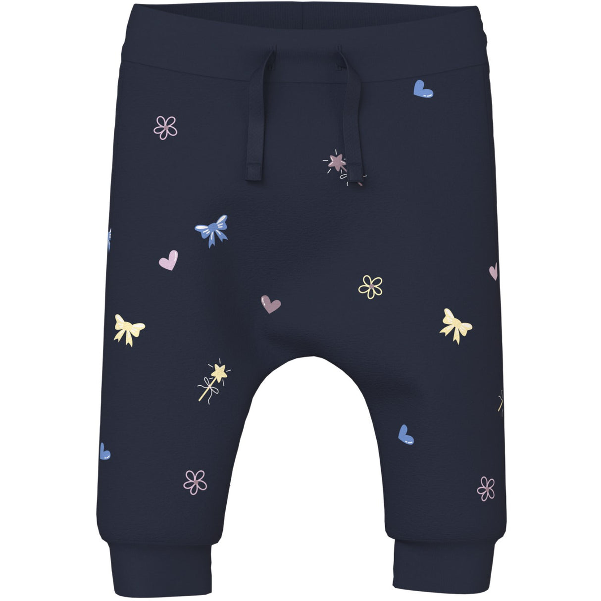 Name It Navy Blazer Bow And Hearts Vandora Byxor