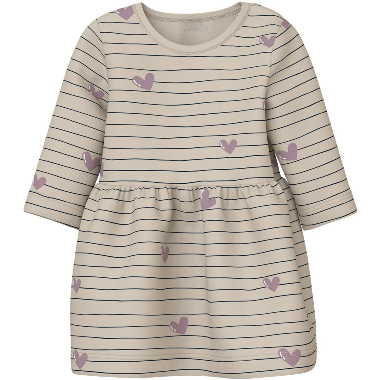 Name It Summer Sand Hearts Vandora Klänning
