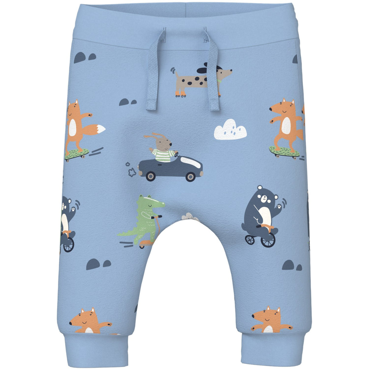 Name It Cerulean Animals In Motion Vroels Byxor