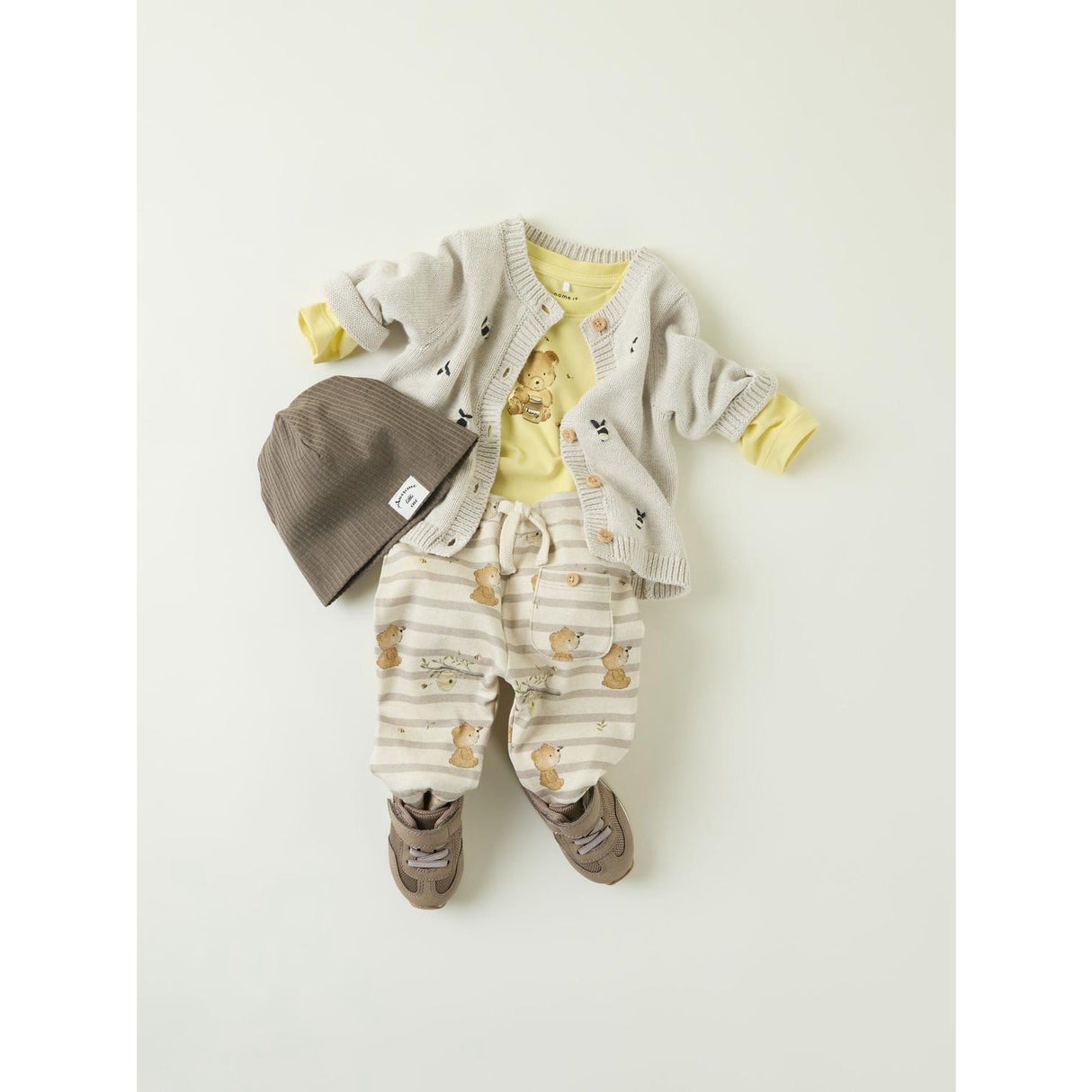 Name It Peyote Melange Tommy Stickad Cardigan