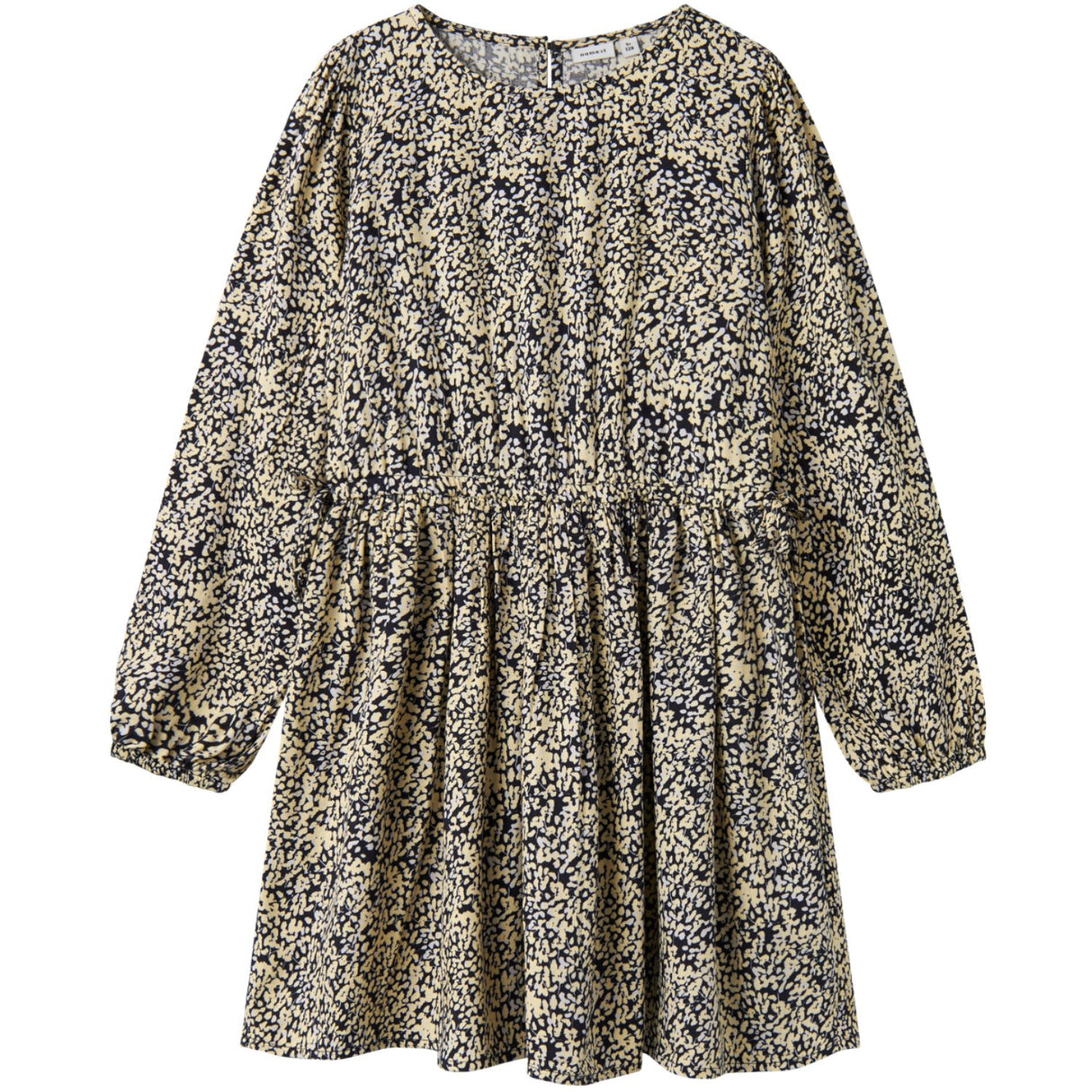 Name It Pastel Yellow Tirulle Bow Klänning