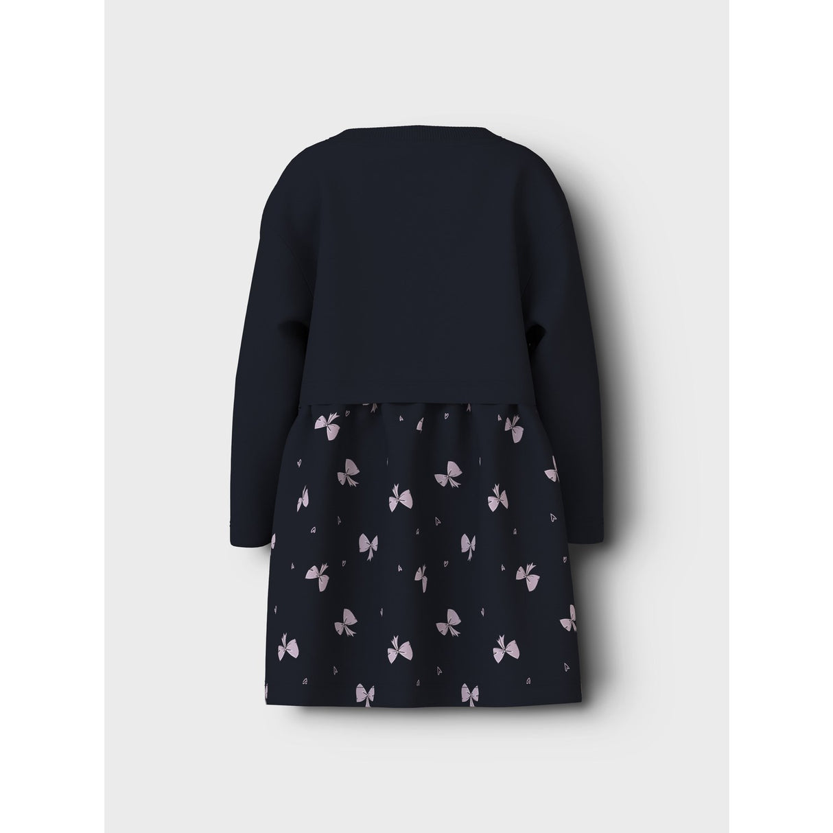 Name It Dark Sapphire Swan Valona Regular Sweat Klänning