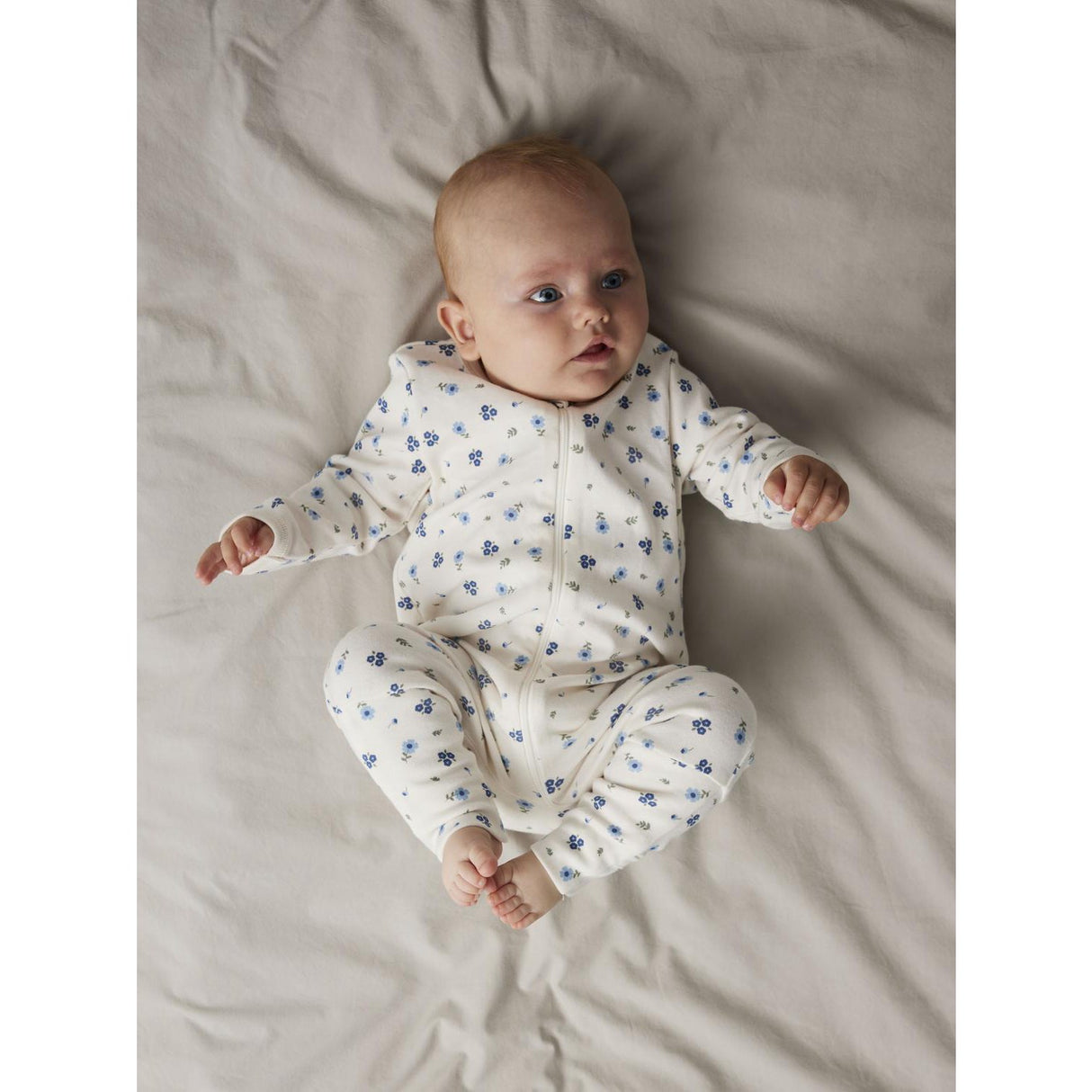 Name It Jet Stream Nattställ 2-Pack Zip Zip Jet Flower Noos