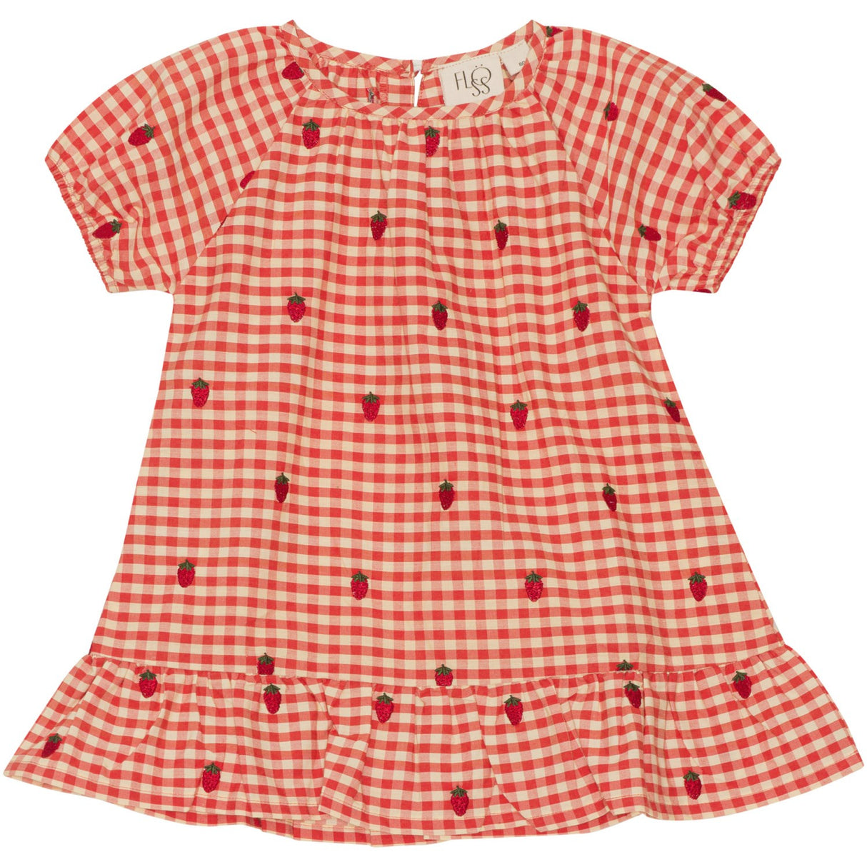 Flöss Berry Gingham Molly Klänning