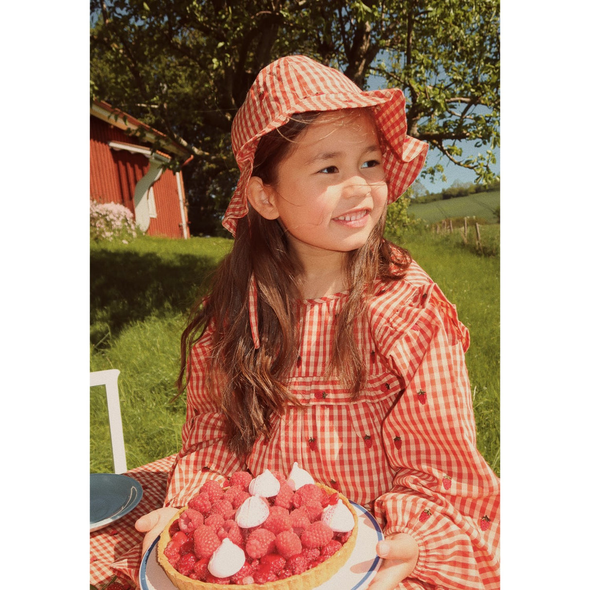 Flöss Berry Gingham Molly Solhatt