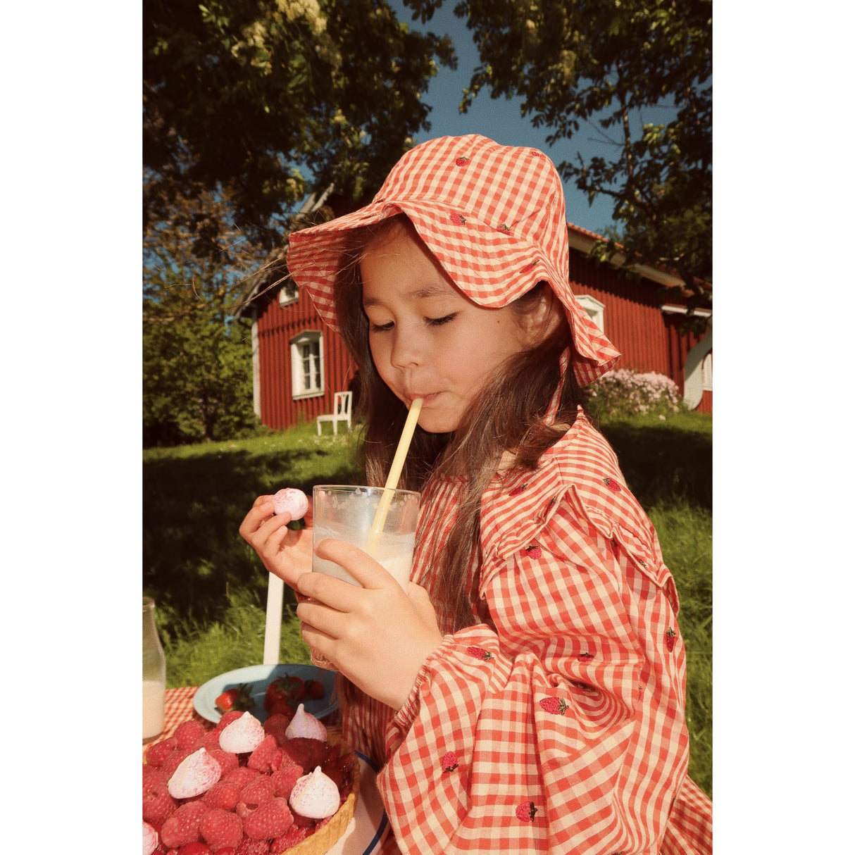 Flöss Berry Gingham Molly Solhatt