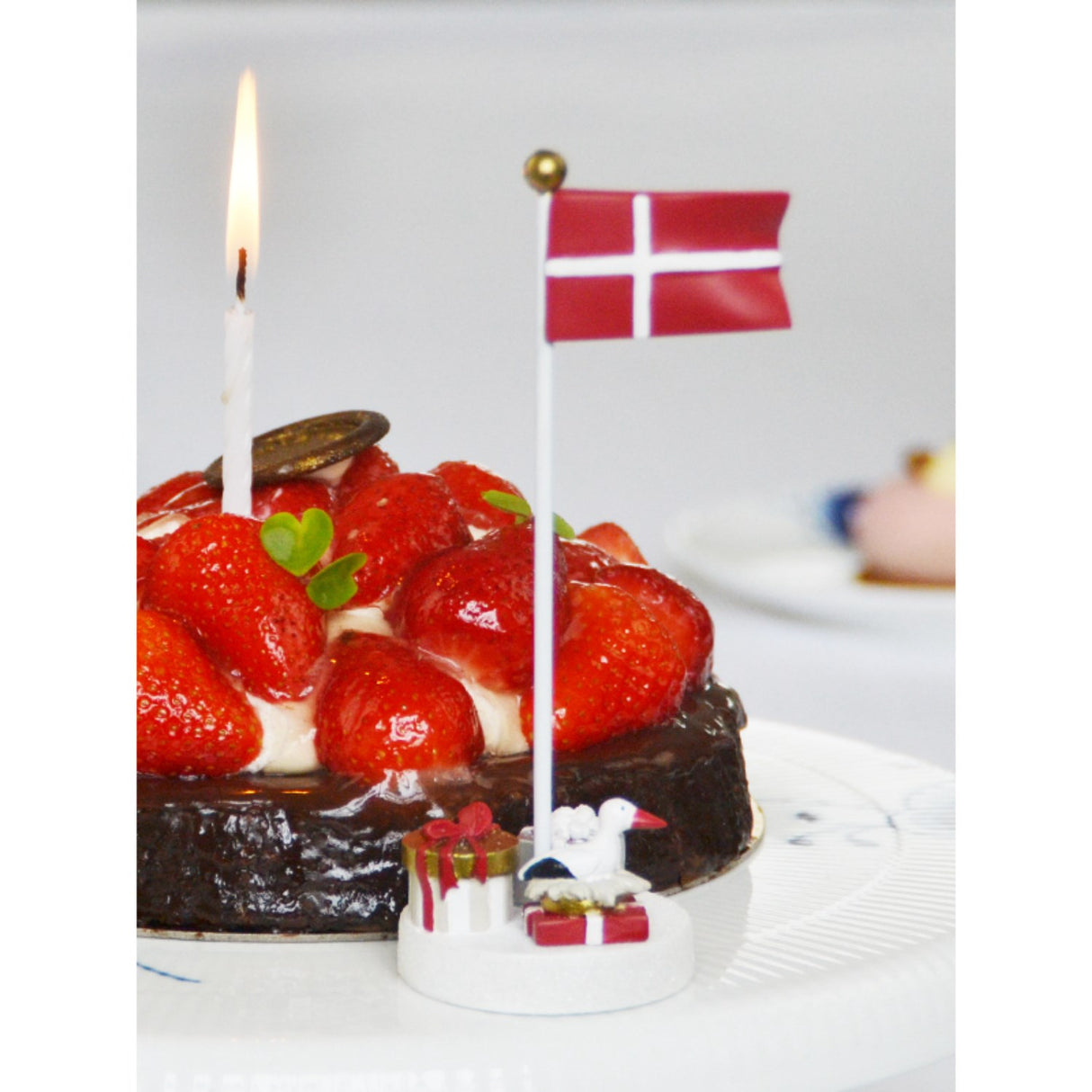 Kids by Friis Bordsflagg paket och Stork