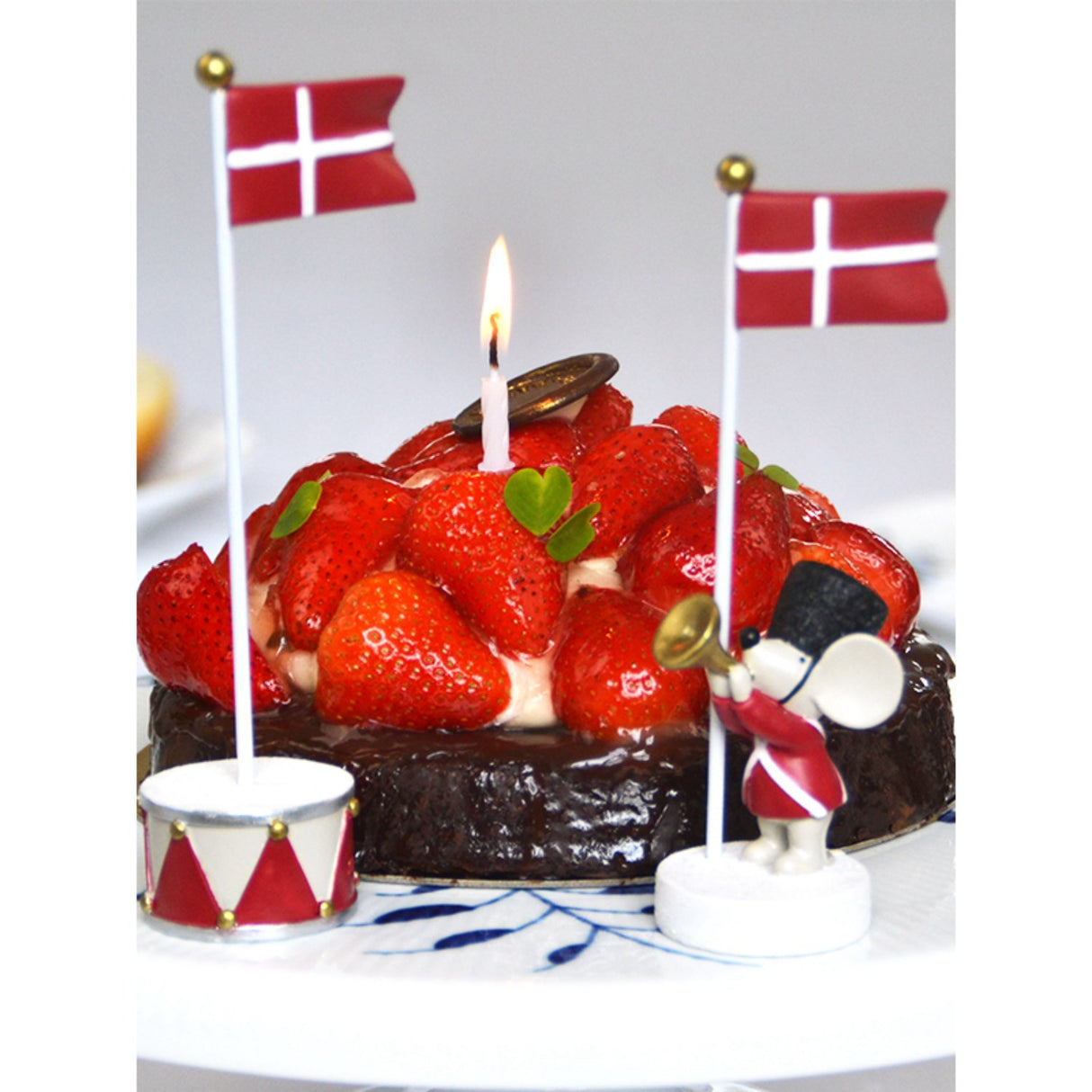 Barn från Friis Bordsflagga Trumma