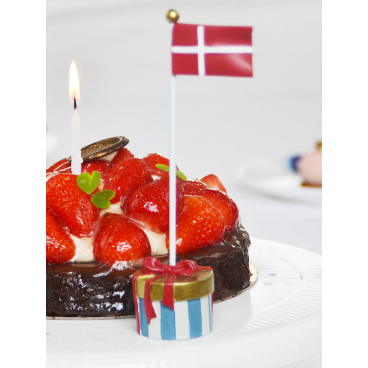 Kids by Friis Bordsflaggor Stort Pack i Blått