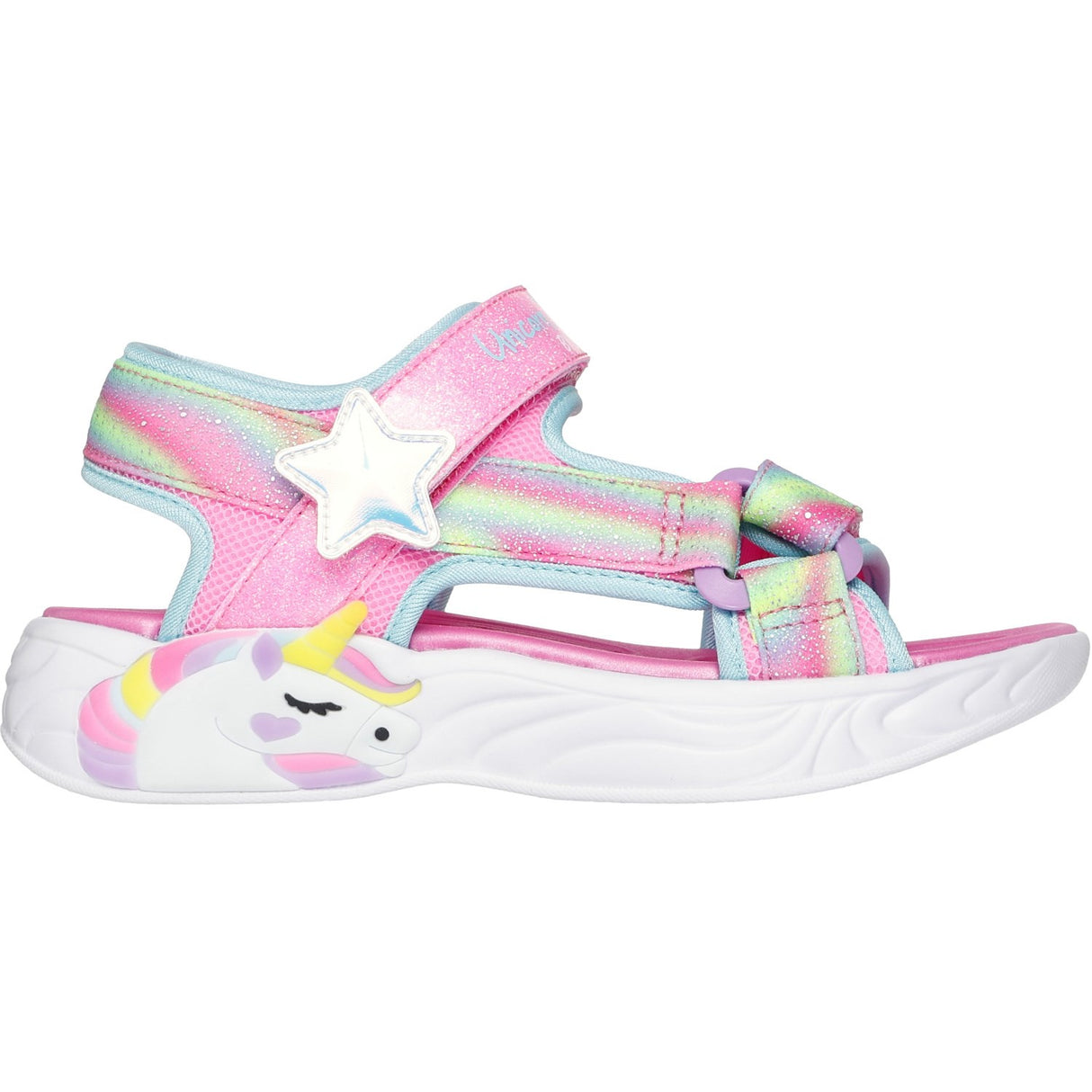 Skechers Pink Unicorn Dreams Sandal