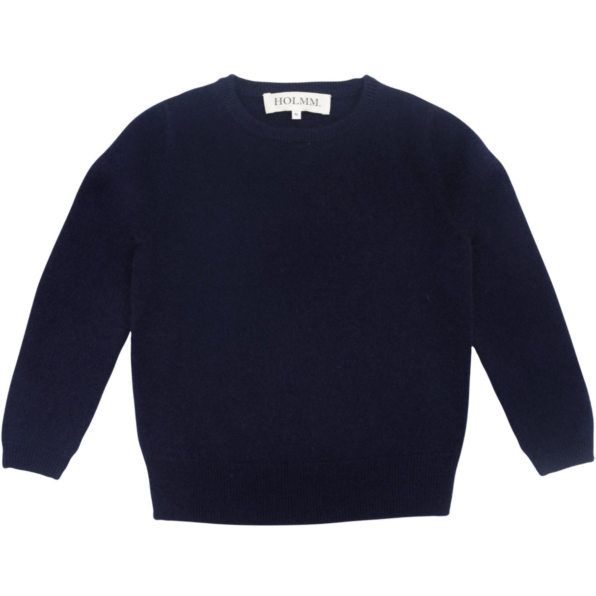 HOLMM Navy Billy Cashmere Stickad Sweater
