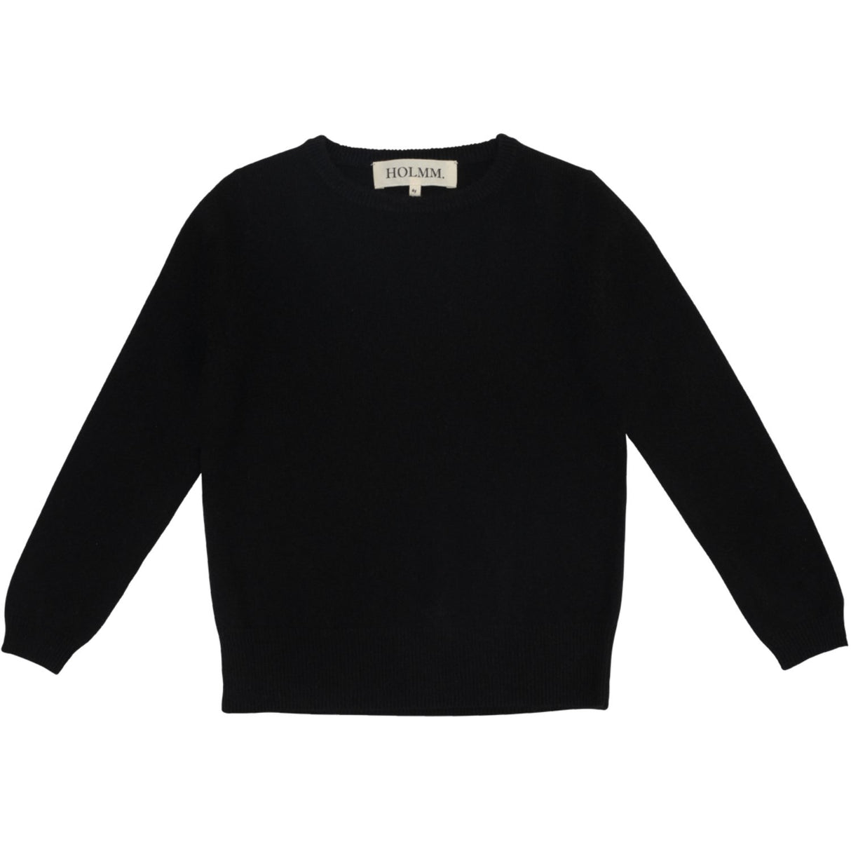 HOLMM Black Billy Cashmere Stickad Sweater