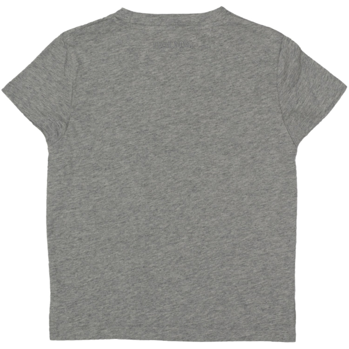 HOLMM Light Grey Luis Bomull T-Shirt