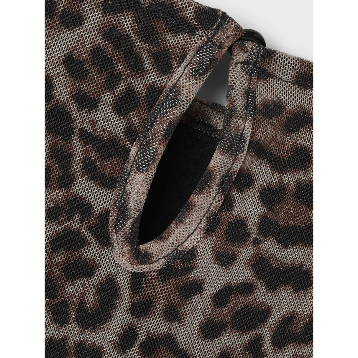 Name It Black Animal Silje Klänning