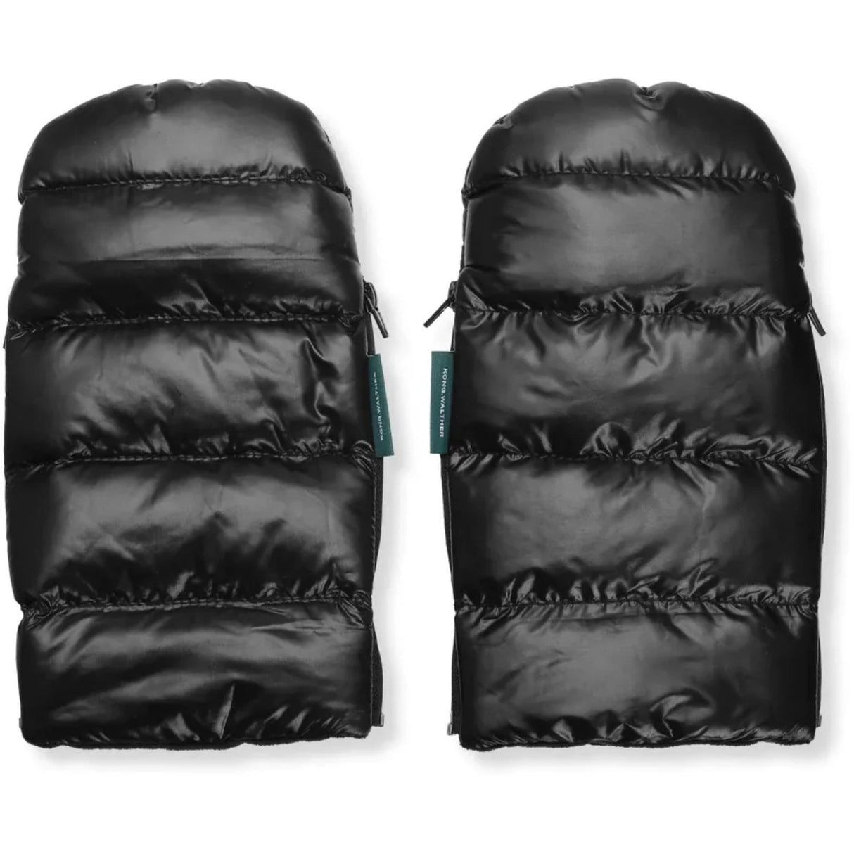 KongWalther Puffer svart Østerbro Barnvagnshandskar