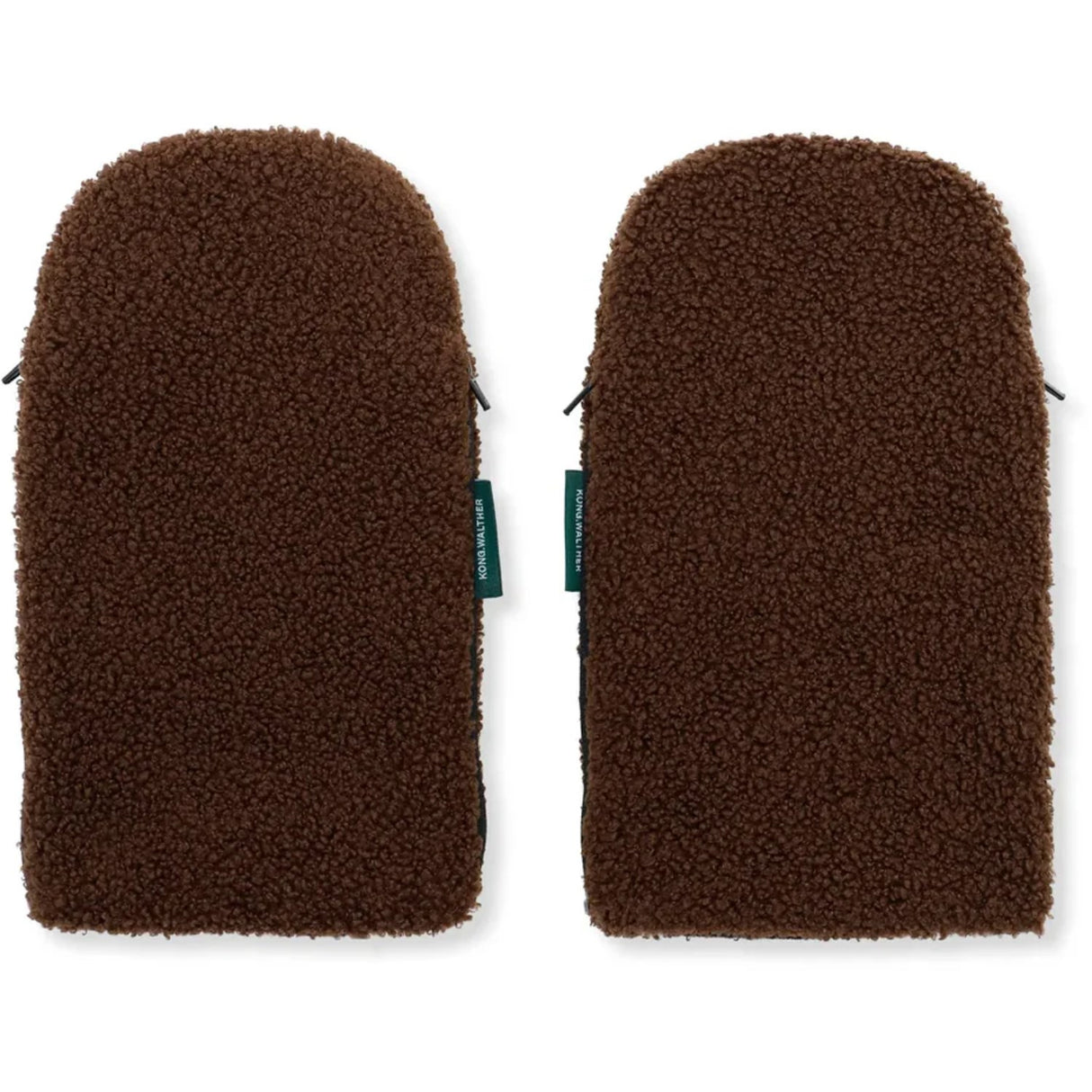 KongWalther Choklad Brun Teddy Østerbro Barnvagn Handskar