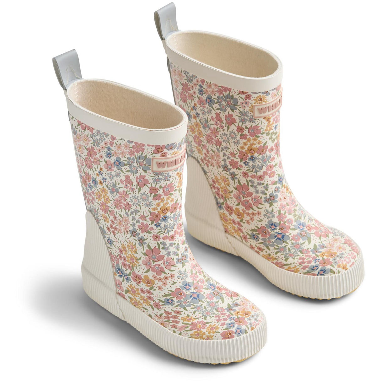 Wheat Bright Flowers Rubber Stövlar Welly