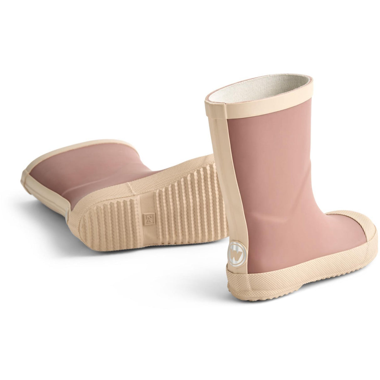 Wheat Dusty Lilac Rubber Stövlar Muddy