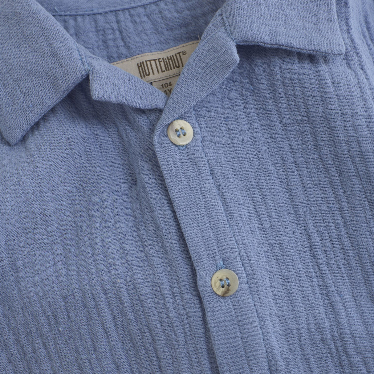 Huttelihut Quiet Harbor Skjorta Muslin