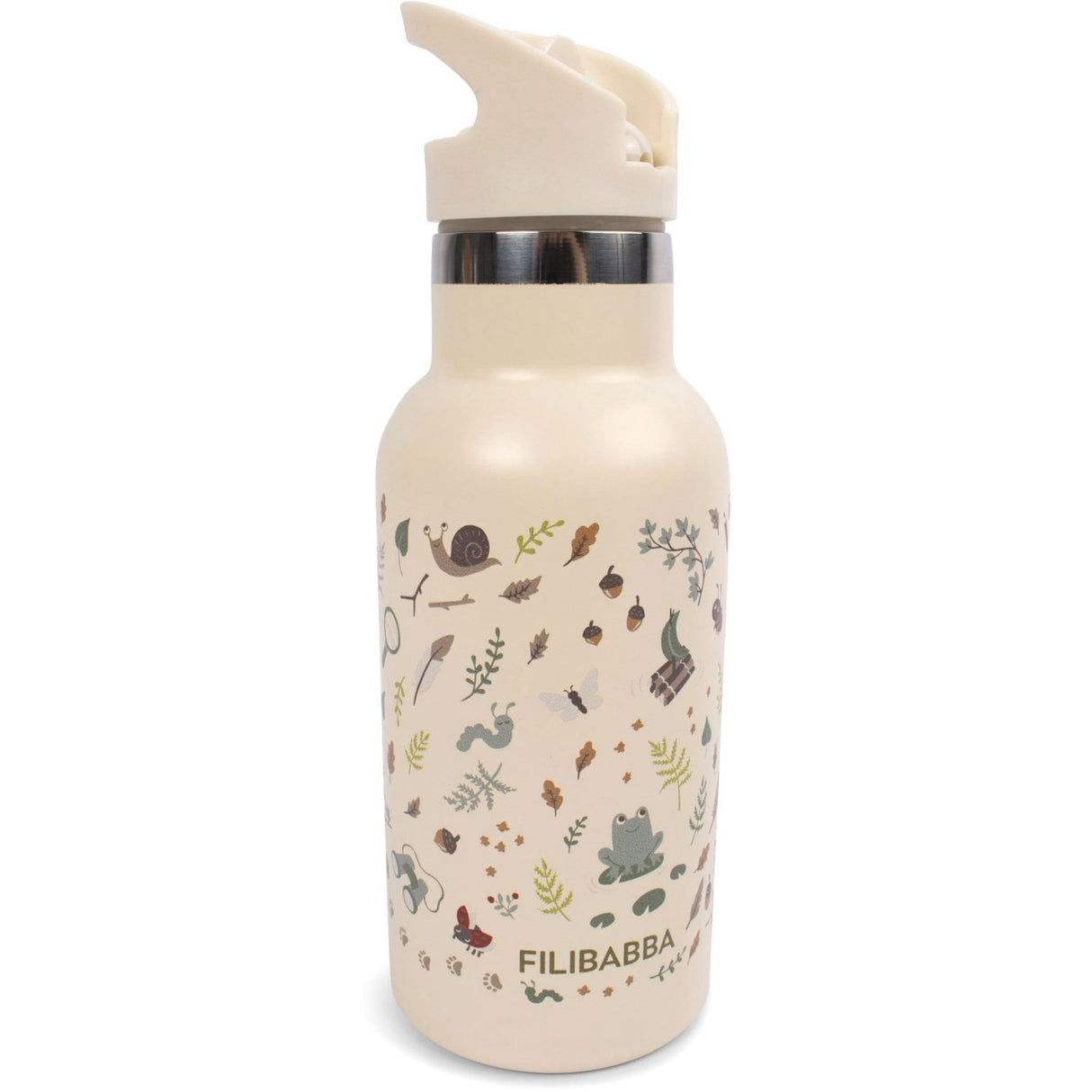 FILIBABBA Vattenflaska i rostfritt stål Little Wonders