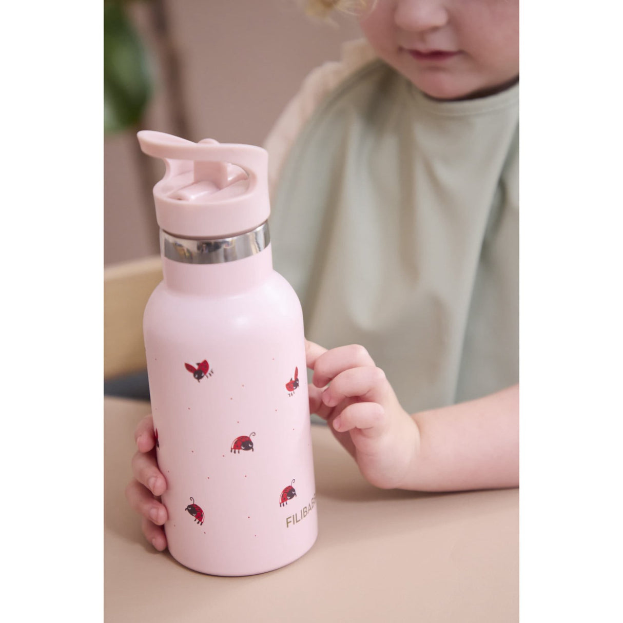 FILIBABBA dricksflaska i rostfritt stål Lucky