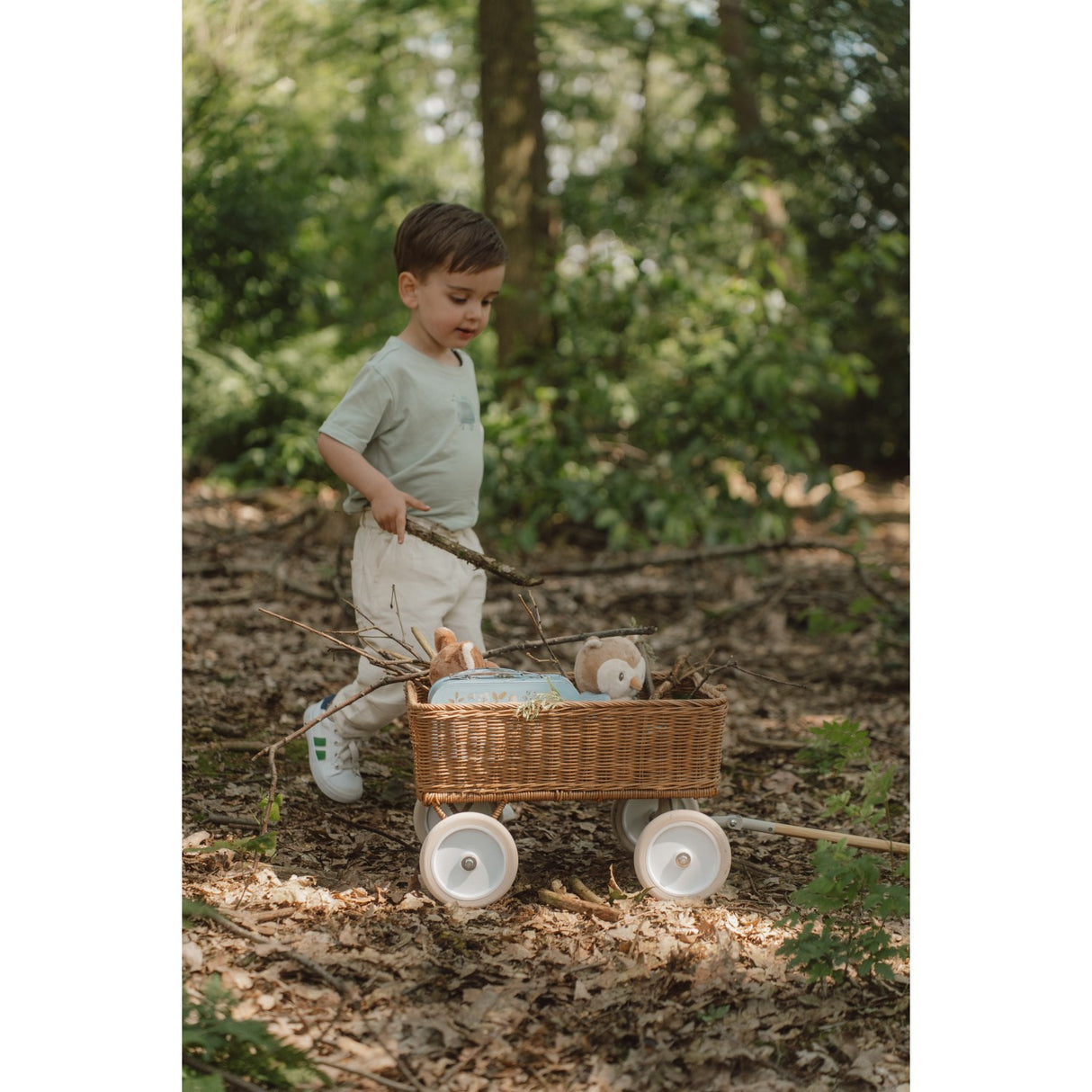 Little Dutch Forest Friends Blue Nallebjörn Ugle