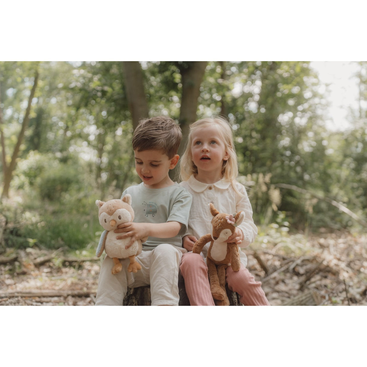 Little Dutch Forest Friends Blue Nallebjörn Ugle