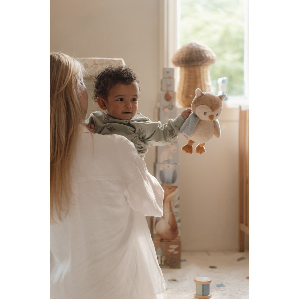 Little Dutch Forest Friends Blue Nallebjörn Ugle