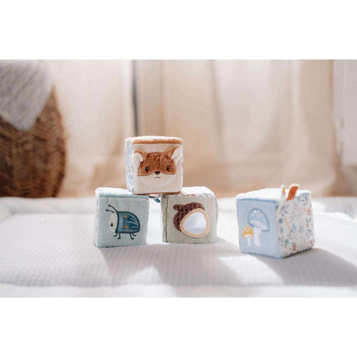 Little Dutch Forest Friends Blue Aktivitetsterninger 4-Pack