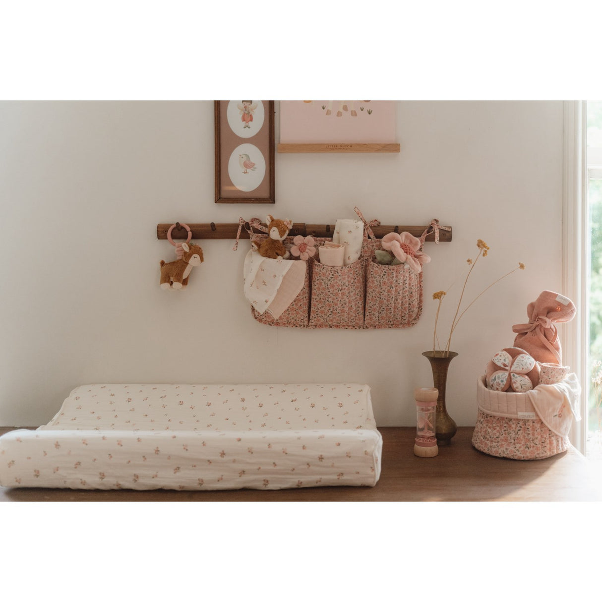 Little Dutch Fairy Garden Pink Ring Skallra