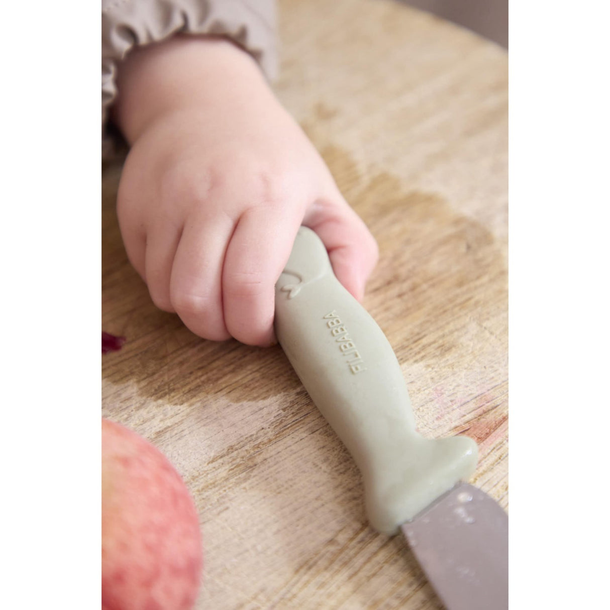 FILIBABBA Knivset för Barn - 2-pack Puder Blå/Grön