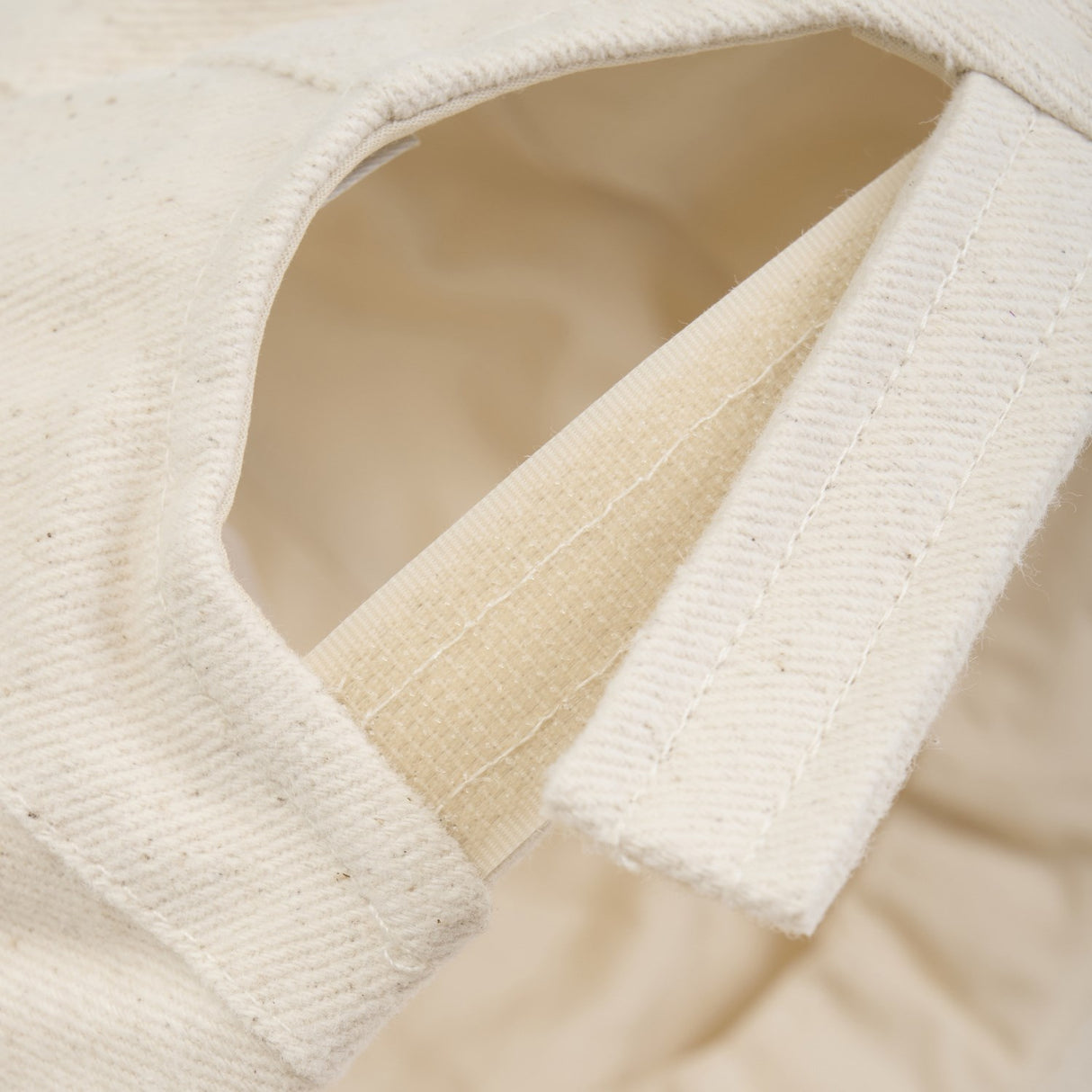 Huttelihut Irish Cream Keps Linne Denim