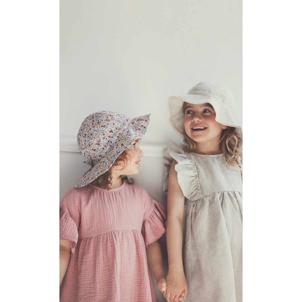 Huttelihut Antique White Sommar Hatt Linne