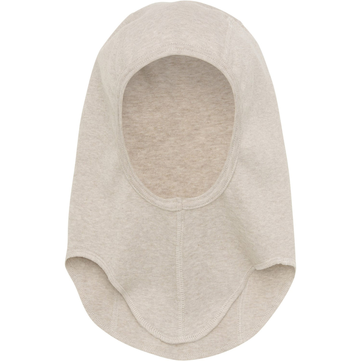 Huttelihut Camel Melange Balaclava Bomull Ribb