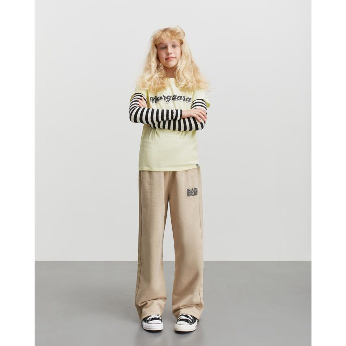 Mads Nørgaard Tender Gul Enkel Ekologisk Tuvina T-shirt