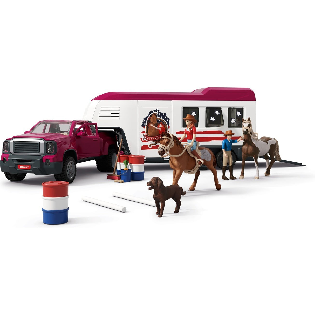 Schleich Lakeside Lastbil Og Trailer