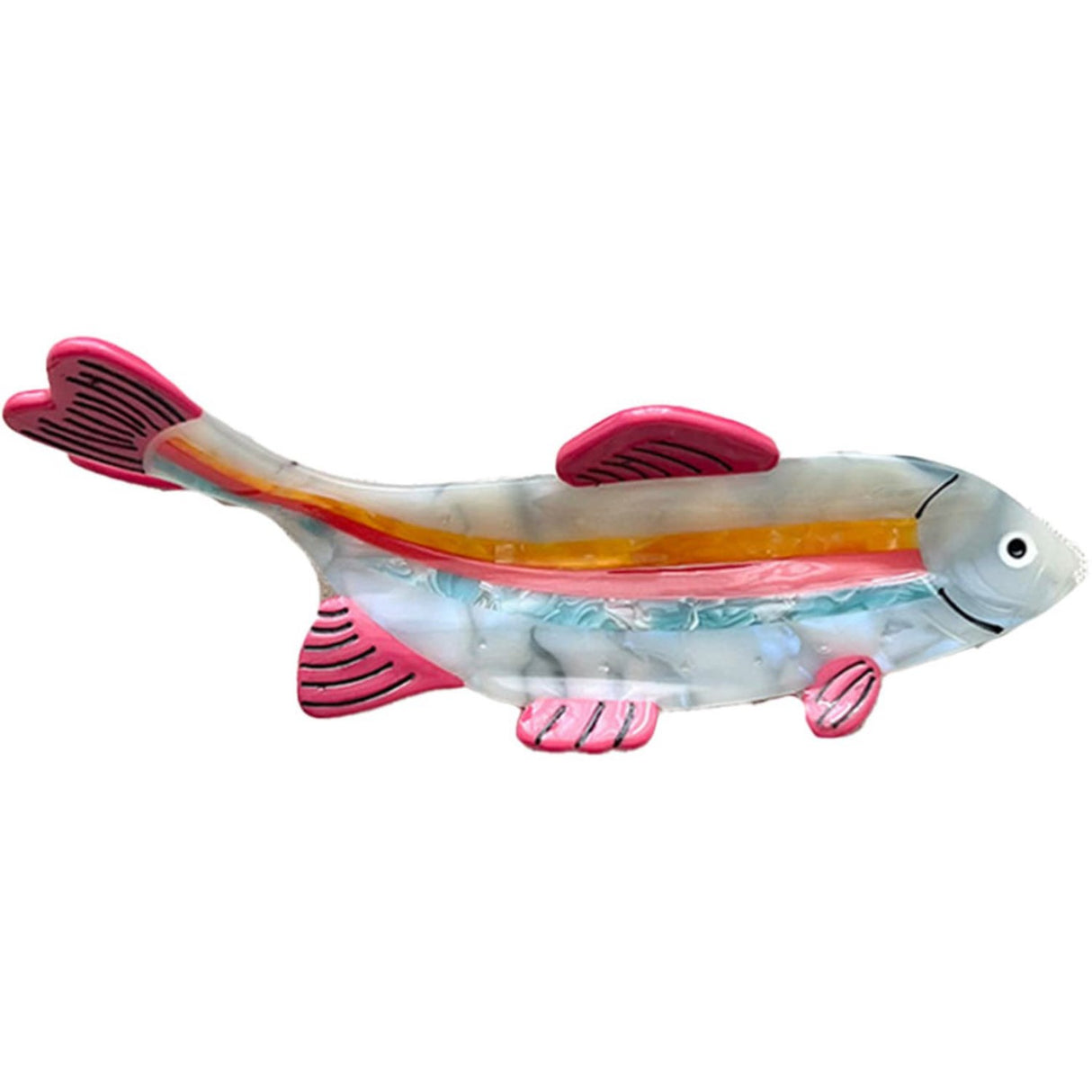 Bow's by Stær Rainbow Fish Hair Clip - Rainbow