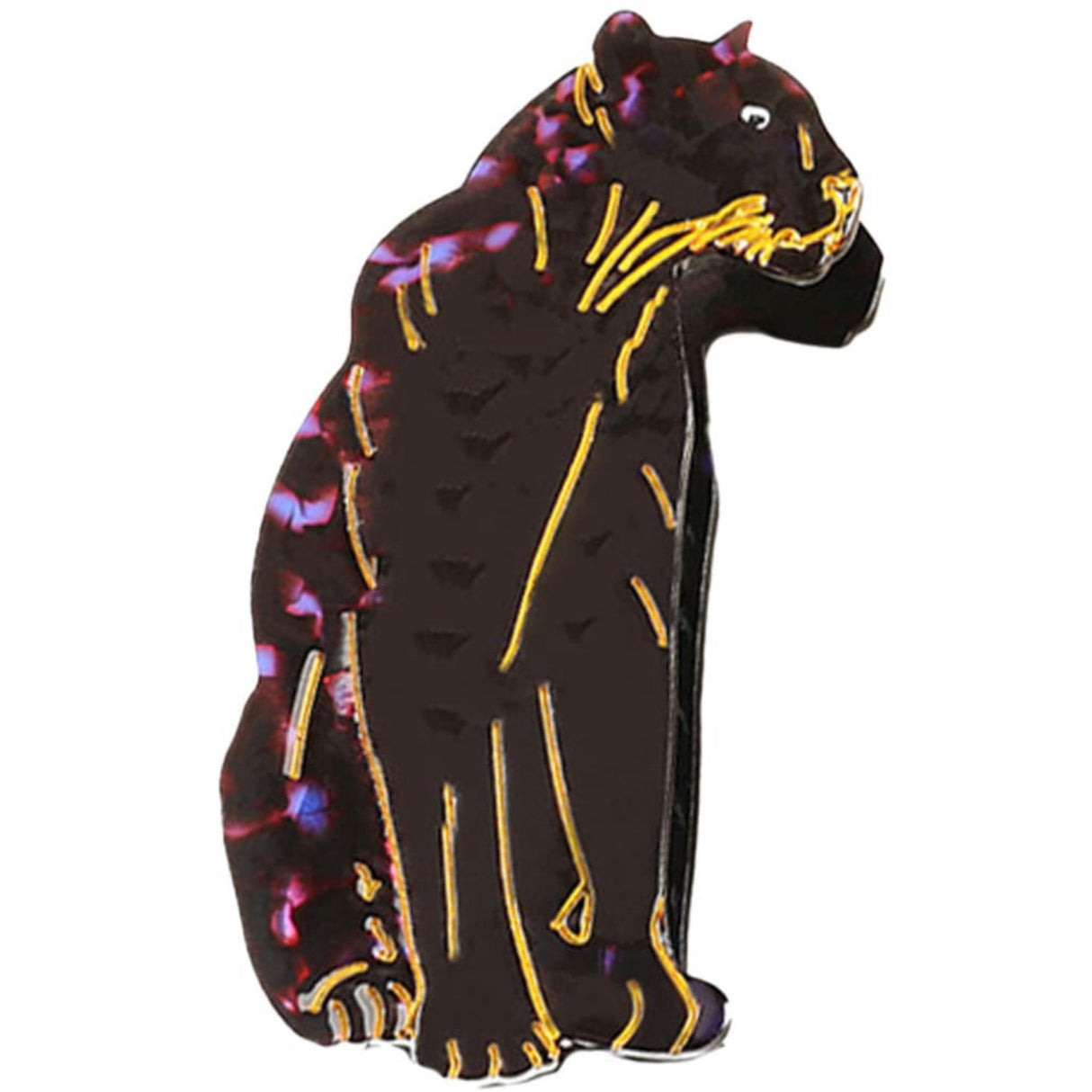 Bow's by Stær Black Panther Hårspänne - Svart